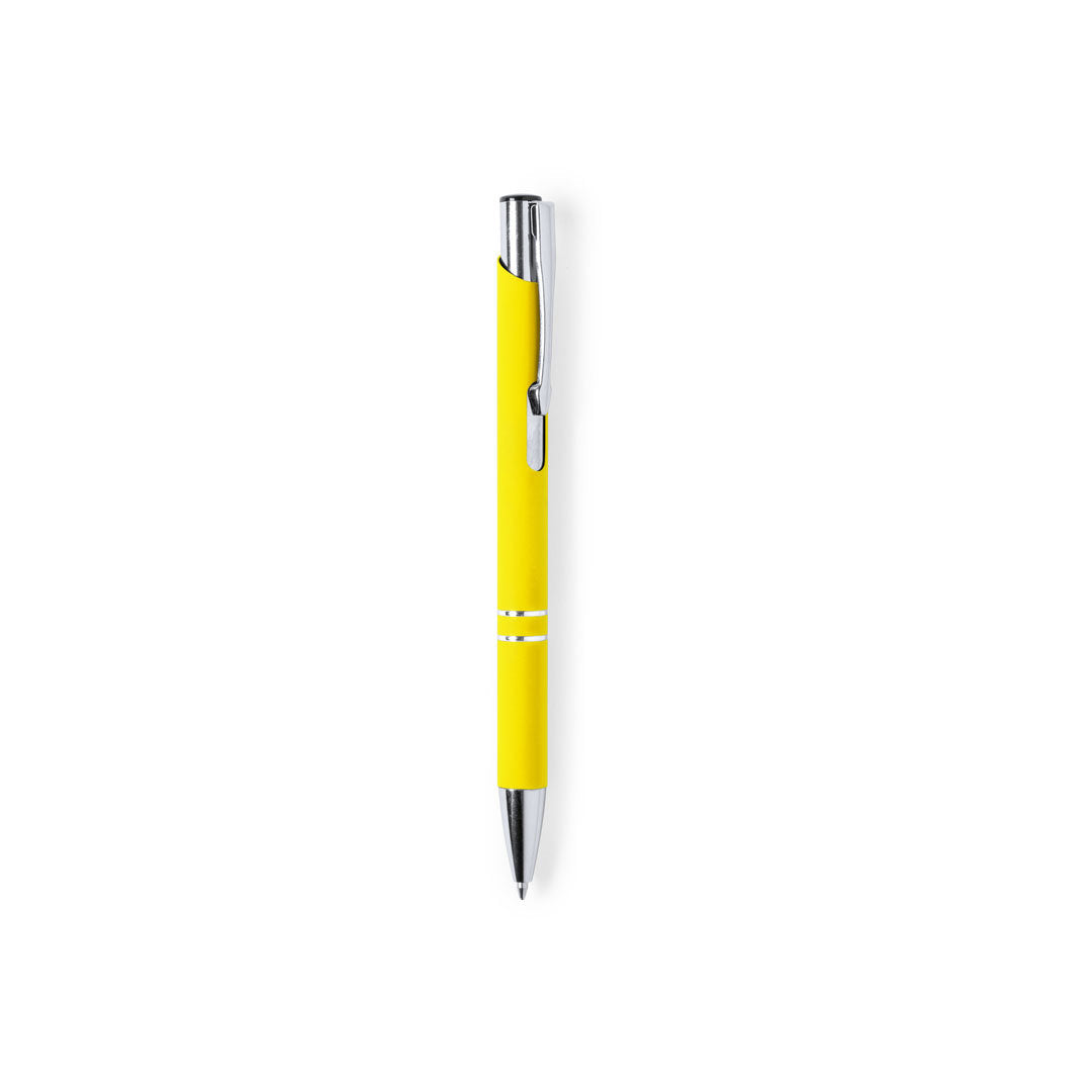 Zromen Bolígrafo de Aluminio – Elegancia Soft-Touch con Grabado Láser