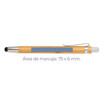 Sirim Bolígrafo Eco – Composición Natural de Bambú y Diseño Vanguardista